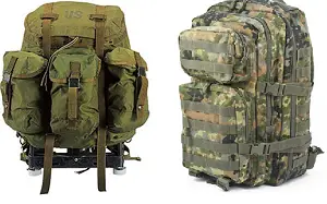 ALICE and MOLLE tactical bug out bags