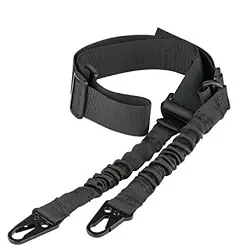 CVLIFE Adjustable Two Points Gun Sling with Elastic Bungee Cord